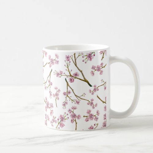 Sakura Cherry Blossom Print Coffee Mug