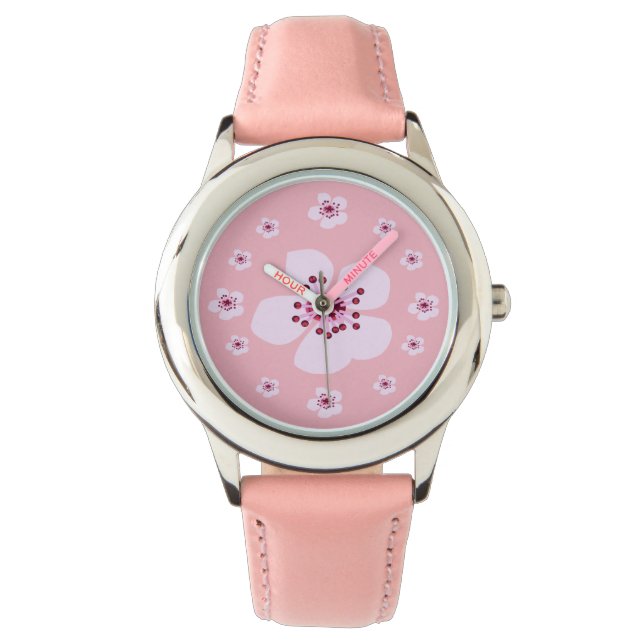 Sakura Cherry blossom time Watch (Front)