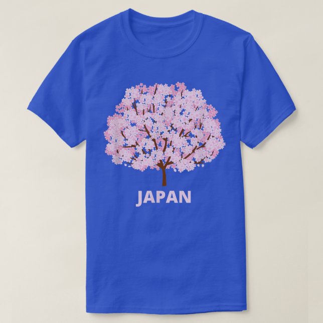 Sakura Cherry Blossom Tree Japan T-Shirt (Design Front)
