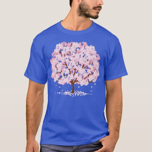 Sakura Cherry Blossom Tree  T_Shirt