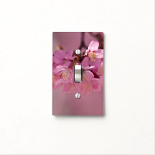 Sakura Cherry Blossoms Delicate Pink Bouquet Light Switch Cover