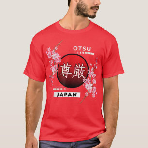 SAKURA CHERRY BLOSSOMS IN CITIES OF JAPAN, OTSU T-Shirt