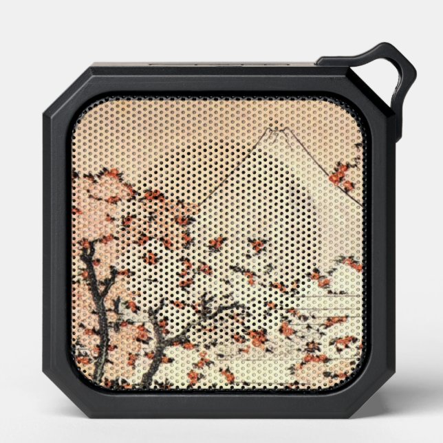 Sakura Cherry Blossoms Mt. Fuji Bluetooth Speaker (Front)