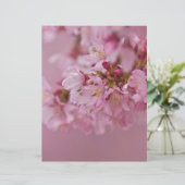 Sakura Cherry Blossoms Pale Pink Reflections (Standing Front)