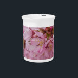 Sakura Cherry Blossoms Pale Pink Reflections Beverage Pitcher<br><div class="desc">You are viewing The Lee Hiller Designs Collection of Home and Office Decor,  Apparel,  Gifts and Collectibles. The Designs include Lee Hiller Photography and Mixed Media Digital Art Collection. You can view her Nature photography at http://HikeOurPlanet.com/ and follow her hiking blog within Hot Springs National Park.</div>