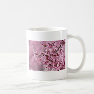 Sakura Cherry Blossoms Pastel Pink Layers Coffee Mug