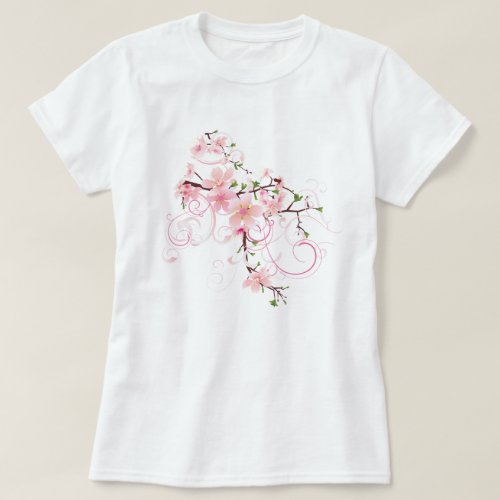 Sakura  Cherry Blossoms T_Shirt