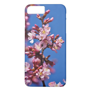 Sakura Cherry Blossoms Touching Blue iPhone 8 Plus/7 Plus Case