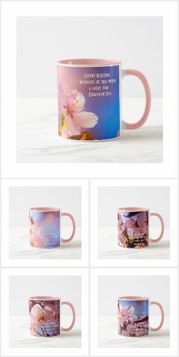 Sakura Cherry Flowers Mugs