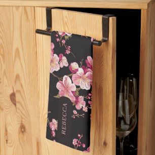 Sakura Chery Blosom Pattern Kitchen Towel