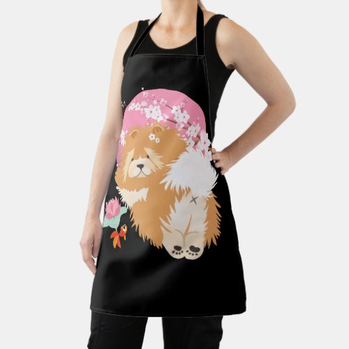 SAKURA _ Chow _ groomingchef apron