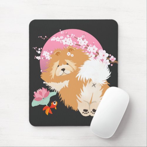 SAKURA _ Chow _ Mousepad