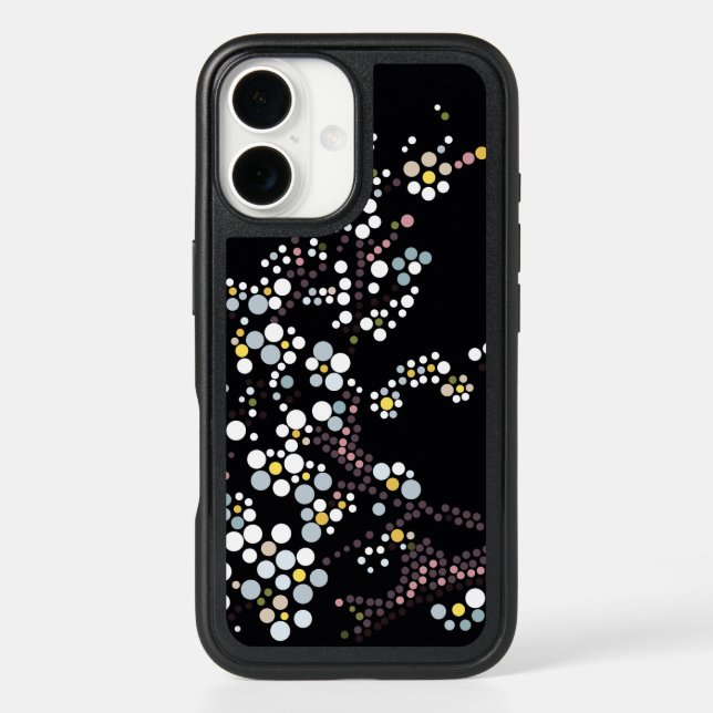 Sakura Dot Art Designer Phone Case (Back)