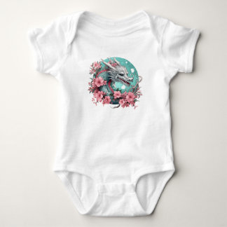 Sakura Dragon Baby Bodysuit