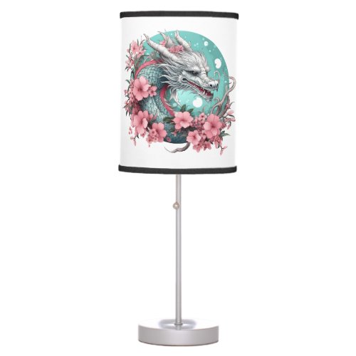 Sakura Dragon Table Lamp