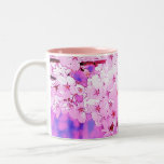 Sakura - Dreamy Cherry Blossom Two-tone Coffee Mug at Zazzle