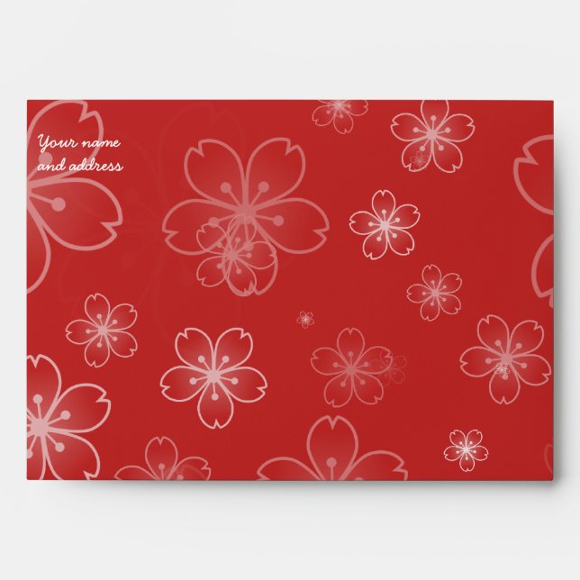 sakura envelope (Front)