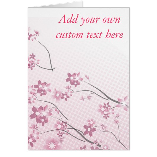 Sakura Flowers Cards (Front)