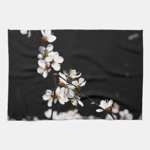 Sakura flowers kitchen towel