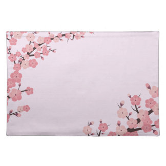 Sakura flowers placemat