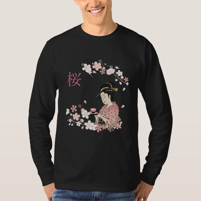 Sakura Geisha T-Shirt (Front)