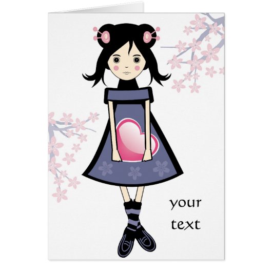 Sakura Girl Cards (Front)