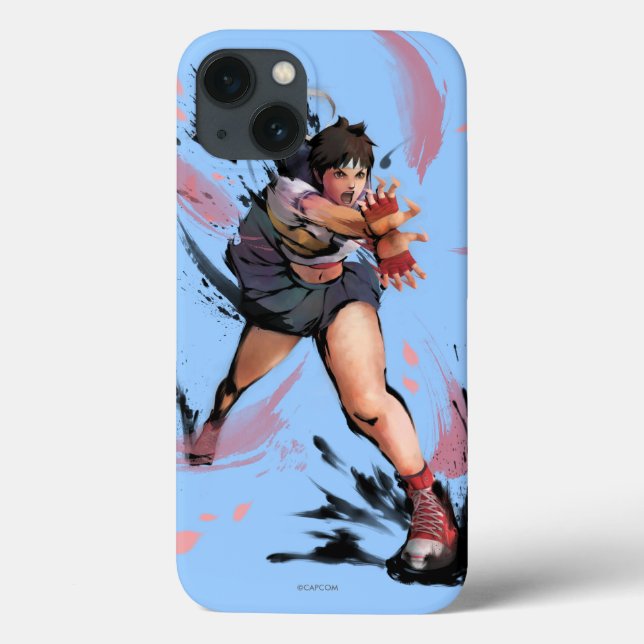 Sakura Hadoken Case-Mate iPhone Case (Back)
