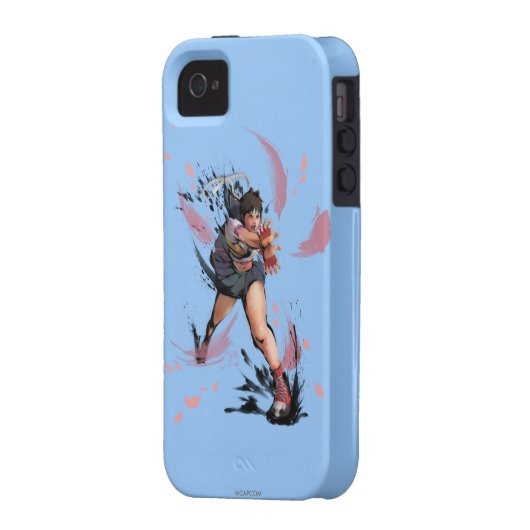 Sakura Hadoken Case-Mate iPhone Case (Back Left)