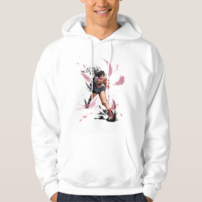 Sakura Hadoken Hoodie (Front)