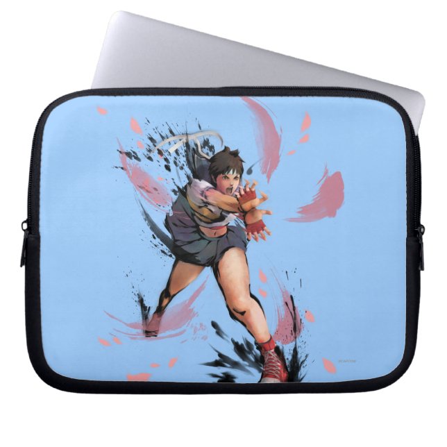Sakura Hadoken Laptop Sleeve (Front)