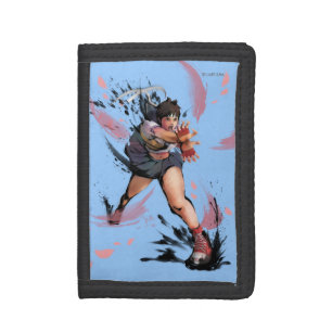 Sakura Hadoken Tri-fold Wallet