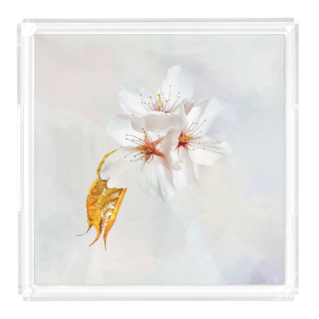 Sakura - Japanese cherry blossom Acrylic Tray (Large)