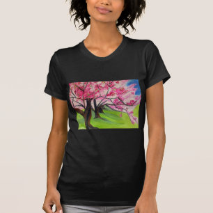 Sakura Japanese Cherry Blossom art T-Shirt