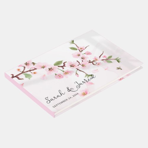 Sakura Japanese Cherry Blossom Asian Guest Book