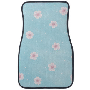 Sakura Japanese Cherry Blossom Floral Car Floor Mat