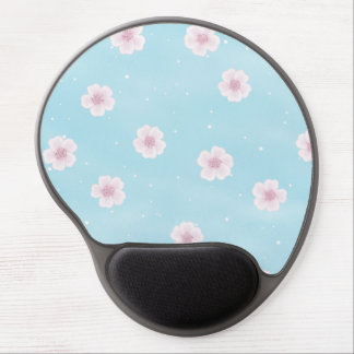 Sakura Japanese Cherry Blossom Floral Gel Mouse Pad