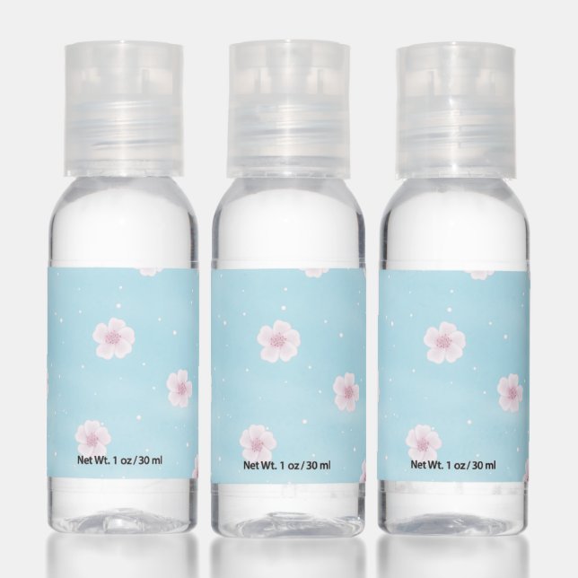 Sakura Japanese Cherry Blossom Floral Hand Sanitizer (Set)
