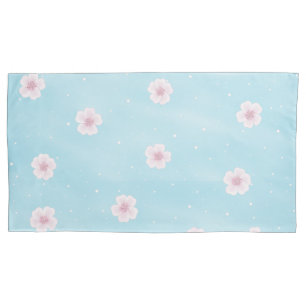 Sakura Japanese Cherry Blossom Floral Pillow Case