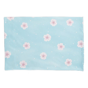 Sakura Japanese Cherry Blossom Floral Pillow Case