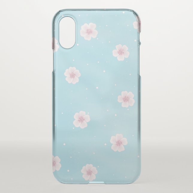 Sakura Japanese Cherry Blossom Floral Uncommon iPhone Case (Back)