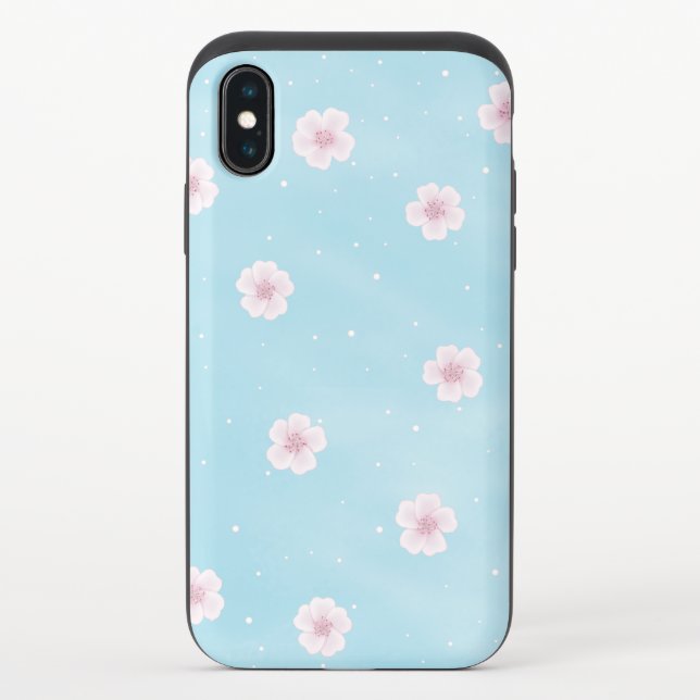 Sakura Japanese Cherry Blossom Floral Uncommon iPhone Case (Back)