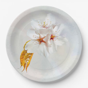 Sakura - Japanese cherry blossom Paper Plates