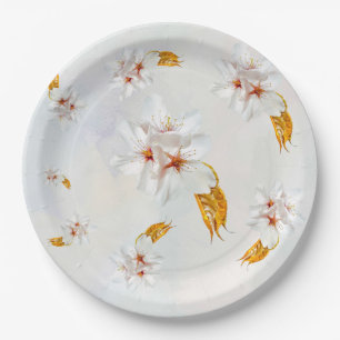 Sakura - Japanese cherry blossom Paper Plates