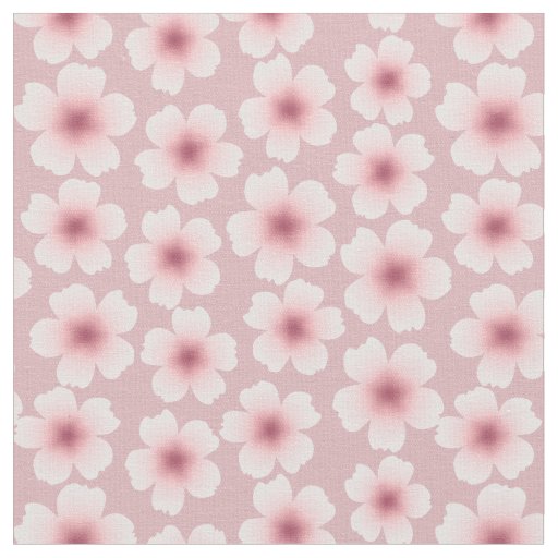 Floral Cherry Blossoms Pink White Wash Cloth, Zazzle