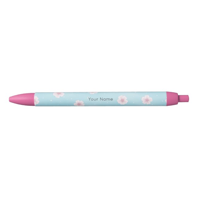Sakura Japanese Cherry Blossom Personalized Pen (Front)