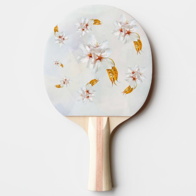 Sakura - Japanese cherry blossom Ping-Pong Paddle (Back)