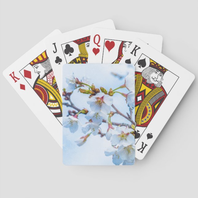 Sakura - Japanese Cherry Blossom Poker Cards (Back)