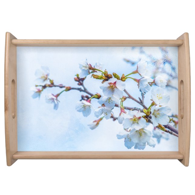 Sakura - Japanese Cherry Blossom Serving Tray (Front)