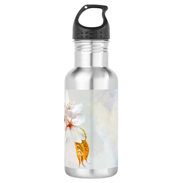 Sakura - Japanese cherry blossom Stainless Steel Water Bottle (Front)