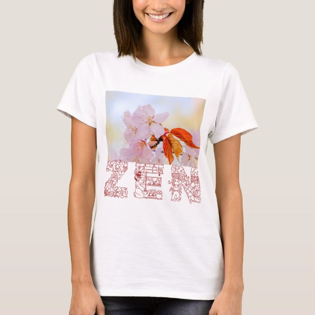 Sakura - Japanese cherry blossom T-Shirt (Front)